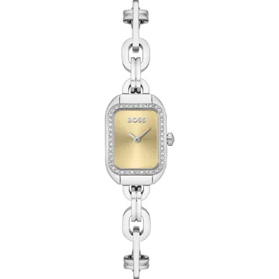 Hugo Boss Boss Hailey Oval Link Bracelet Watch, 19mm