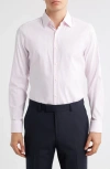 Hugo Boss Boss Hank Kent Slim Fit Performance Stretch Dress Shirt In Pink