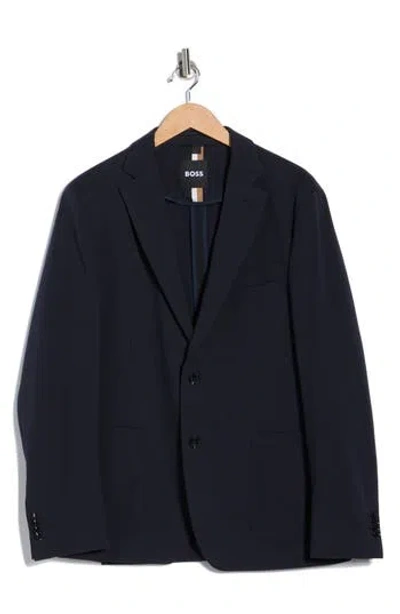 Hugo Boss Boss Hanry Cotton Blend Sport Coat In Black