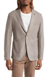 Hugo Boss Hanry Flannel Jersey Slim Fit Sport Coat