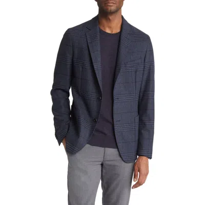 Hugo Boss Boss Hanry Plaid Sport Coat In Blue