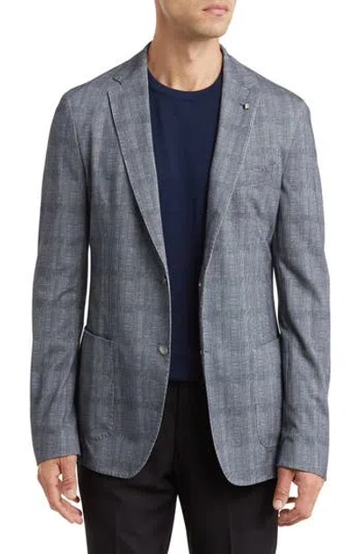 Hugo Boss Boss Hanry Plaid Sport Coat In Gray