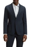 Hugo Boss Boss Hanry Slim Fit Stretch Twill Sport Coat In Blue