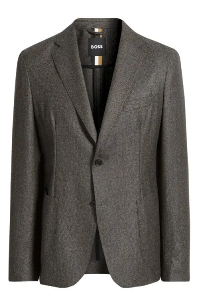 Hugo Boss Boss Hanry Virgin Wool Sport Coat In Gray