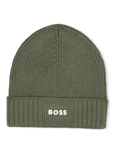 Hugo Boss Boss Hat In Green