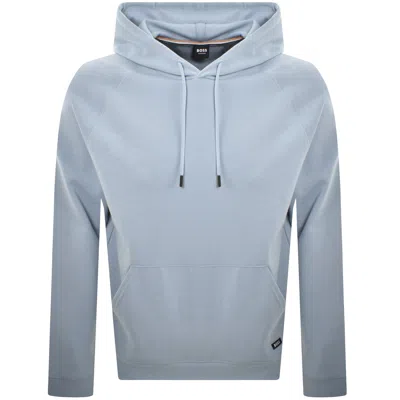 Hugo Boss Boss Hd Logo Hoodie Blue