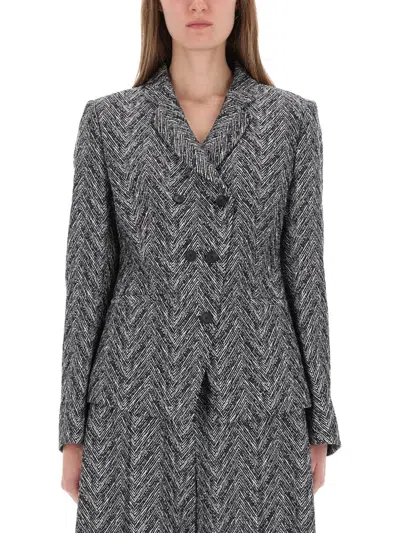 HUGO BOSS BOSS HERRINGBONE TWEED BLAZER