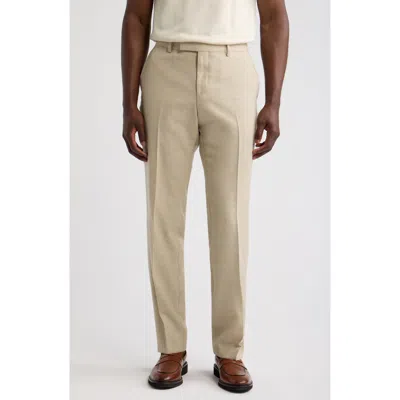 Hugo Boss Boss H-genius Trousers In Neutral