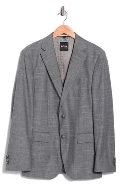 Hugo Boss Boss H-hutson Wool Blend Sport Coat In Gray