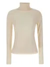 Hugo Boss Boss High-neck Sweater With Long Sleeves In Neutral