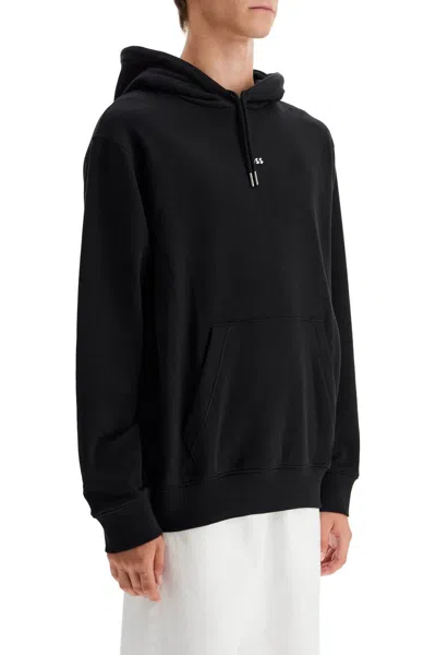 Hugo Boss Boss Hooded Sweatshirt With Graphic Print In Black