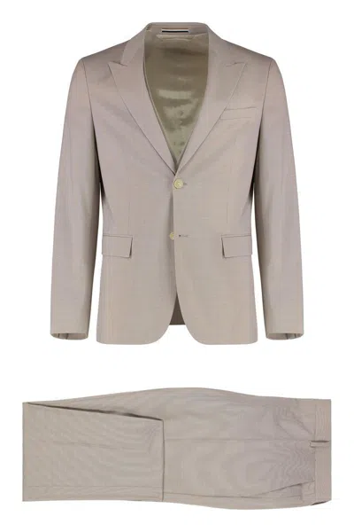 Hugo Boss Boss Houston Stretch Wool Three-pieces Suit
