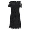 Hugo Boss Boss Hug Boss Lace Dress In Black Polyester