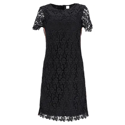 Hugo Boss Boss Hug Boss Lace Dress In Black Polyester