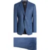 Hugo Boss Boss Huge Virgin Wool Suit In Navy