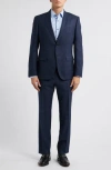 Hugo Boss Boss Huge Windowpane Check Wool Blend Suit