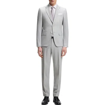 Hugo Boss Boss Huge Wool Suit In Gray