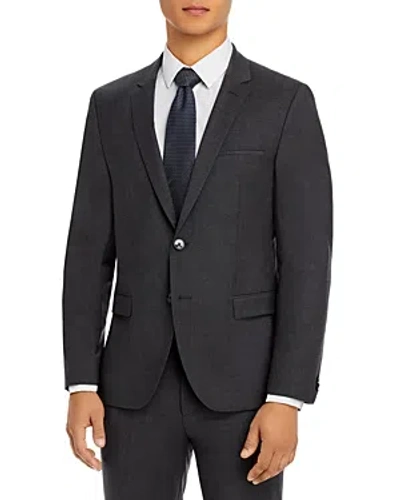 Hugo Boss Boss Hugo Arti Stretch Wool Extra Slim Fit Suit Jacket In Charcoal