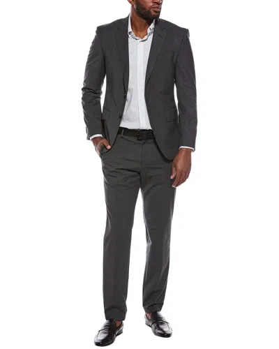 Hugo Boss Boss  2pc Huge Wool-blend Suit In Multi