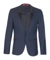 Hugo Boss Boss  Navy Aleris Blazer In Blue
