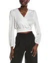 Hugo Boss Boss  Banella Crop Blouse In White