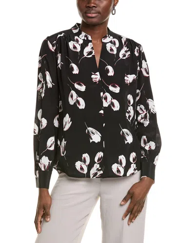 HUGO BOSS BOSS HUGO BOSS BANORA SILK BLOUSE