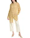 Hugo Boss Bareid Shirtdress In Yellow