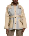Hugo Boss Boss  Canoi Coat In Neutral