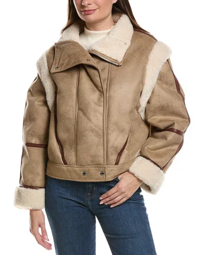 Hugo Boss Boss  Cheerlea Jacket In Brown