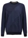 Hugo Boss Blue Crewneck Sweater