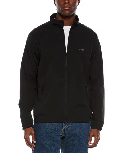 Hugo Boss Boss Jacket With Zip In Blue