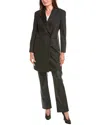 Hugo Boss Boss Dackea Long Sleeve Blazer Minidress In Black