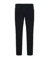 Hugo Boss Cotton Trousers With Front And Back Pockets In Black
