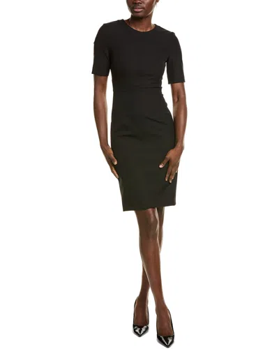 Hugo Boss Boss  Dirula Sheath Dress In Black