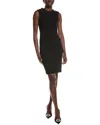 Hugo Boss Boss Orange Dodie Shoulder Cutout Sheath Dress In Black