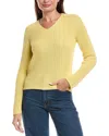 Hugo Boss Fardin Sweater In Yellow