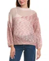 Hugo Boss Boss  Fargovia Wool & Alpaca-blend Sweater In Pink