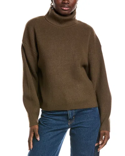Hugo Boss Boss  Fernadina Wool Sweater In Green