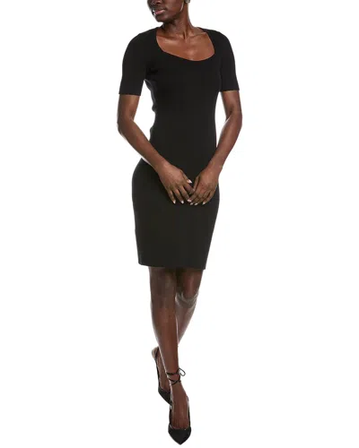 Hugo Boss Boss  Fesco Sweaterdress In Black