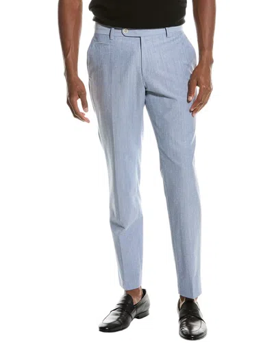Hugo Boss Boss  Genius Wool-blend Pant In Blue