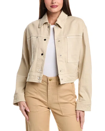Hugo Boss Boss  Jelt Denim Jacket In Neutral