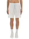 HUGO BOSS BOSS HUGO BOSS LOGO EMBROIDERED STRETCHED SHORTS