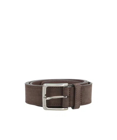 Hugo Boss Boss  Logo Engraved Buckled Belt