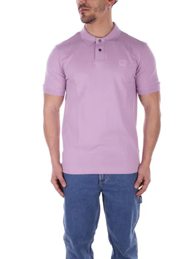 Hugo Boss New Passenger Polo In Purple