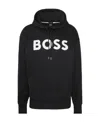 Hugo Boss Boss Man Sweatshirt Black Size L Cotton In Black