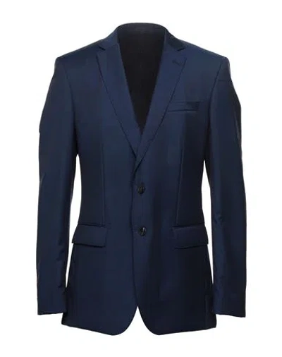 Hugo Boss Boss  Man Blazer Blue Size 46 Virgin Wool