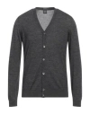 Hugo Boss Boss  Man Cardigan Steel Grey Size L Virgin Wool