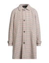 Hugo Boss Athletic Dejam Houndstooth Coat In Neutral