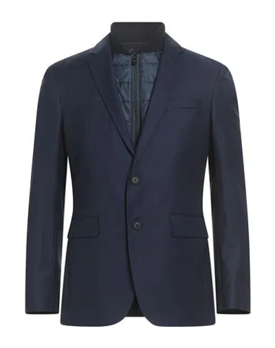 HUGO BOSS BOSS HUGO BOSS MAN JACKET NAVY SIZE 38 VIRGIN WOOL