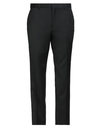 HUGO BOSS BOSS HUGO BOSS MAN PANTS BLACK SIZE 40L VIRGIN WOOL